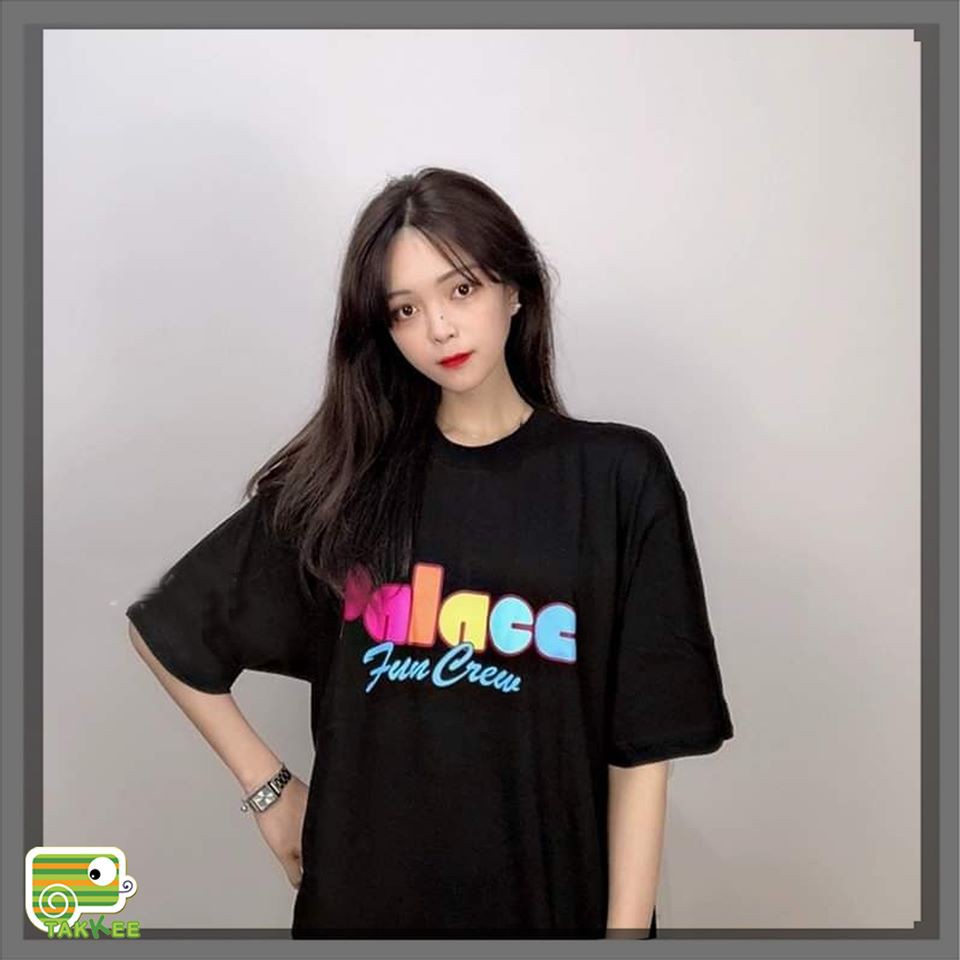 áo phông áo thun tay lỡ in hình họa tiết có ảnh thật