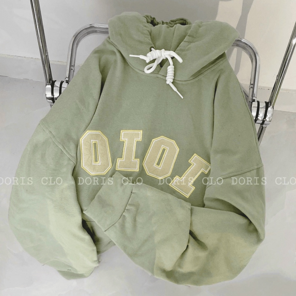 Áo Hoodies Unisex Nam Nữ Đều Mặc Được In Chữ OIOI Nón Rộng 2 Lớp Mặc Thoải Mái Che Nắng Chắn Gió [NEW UNISEX]