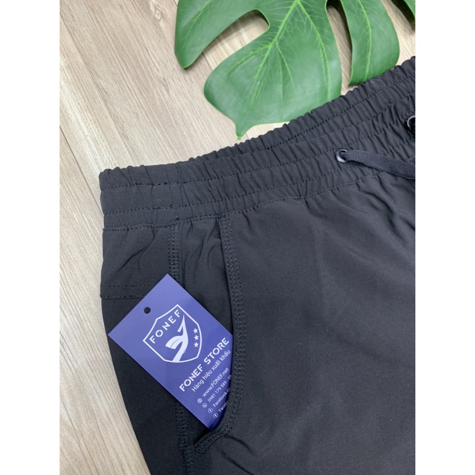 Quần gió lót nỉ xuất xịn  có bigsize - size to.Fonef