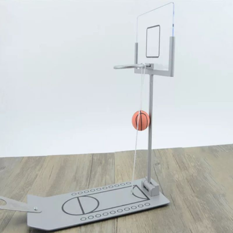 Máy bắn bóng rổ mini để bàn giảm stress trò chơi bắn rổ để bàn giảm stress văn phòng đồ chơi thư giãn bóng rổ
