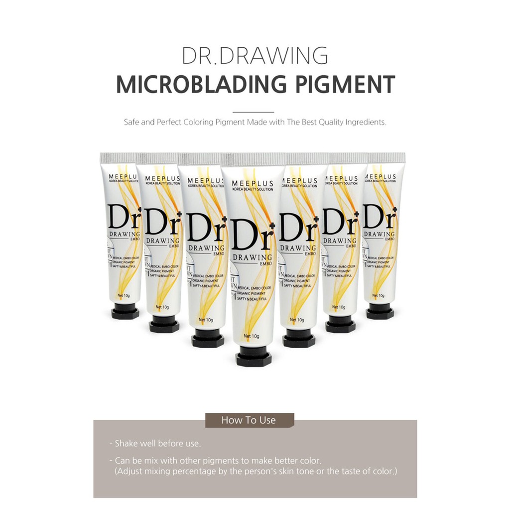 (hàng Mới Về) Kem Vẽ Lông Mày Dr Embo Kèm Mực Vẽ Tiện Dụng | BigBuy360 - bigbuy360.vn