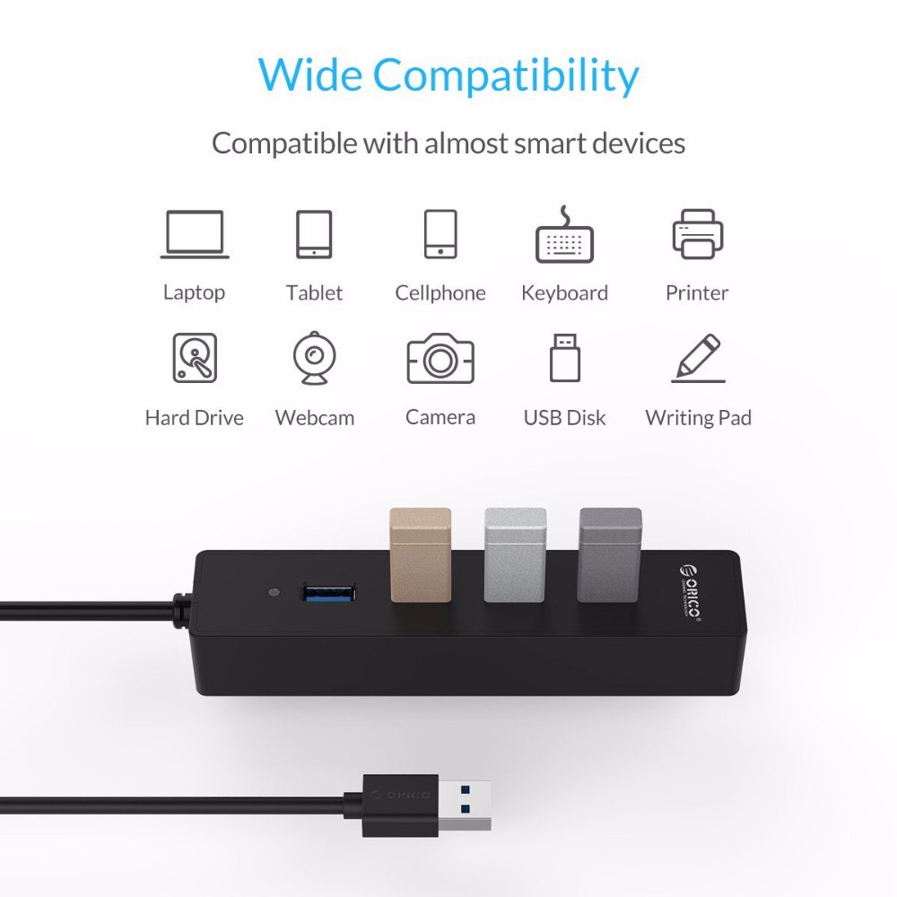 [FREESHIP 99K]_HUB Orico W8PH4 4-Port USB 3.0