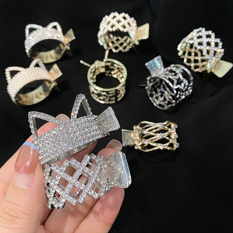 Kẹp Tóc Đính Đá Thời Trang 2022 Dành Cho Nữ