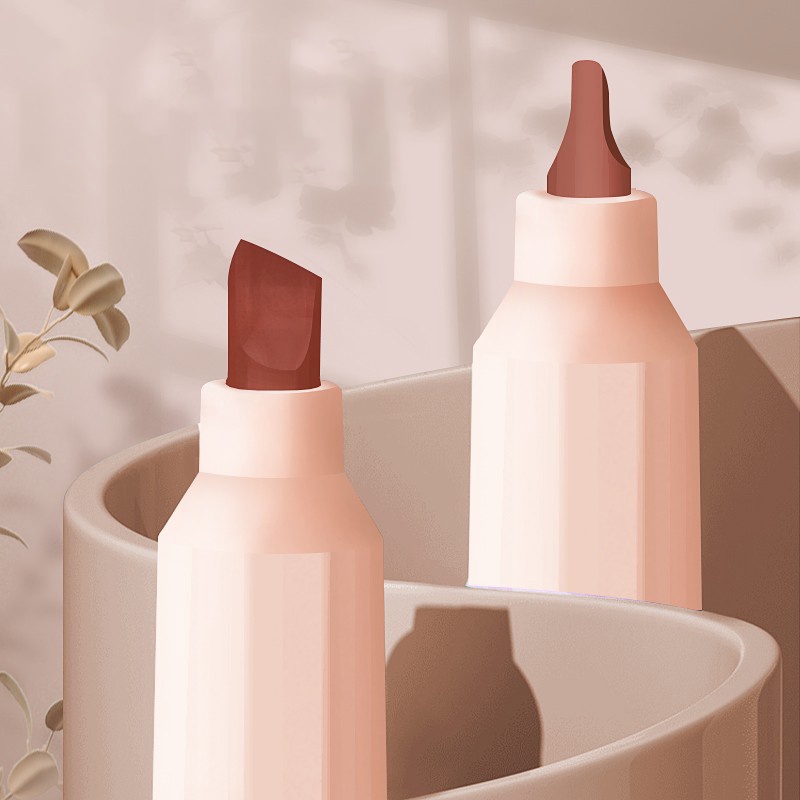 Bút Dạ Quang 6 Màu Sắc Dùng Vẽ Trang Trí