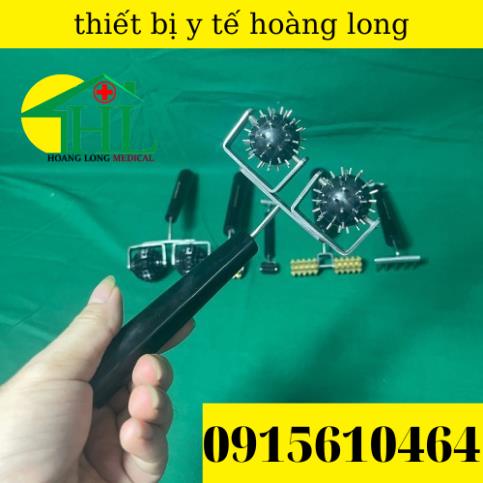 Lăn Cầu Đinh Đôi Lớn Cán Dài-Dụng cụ diện chẩn