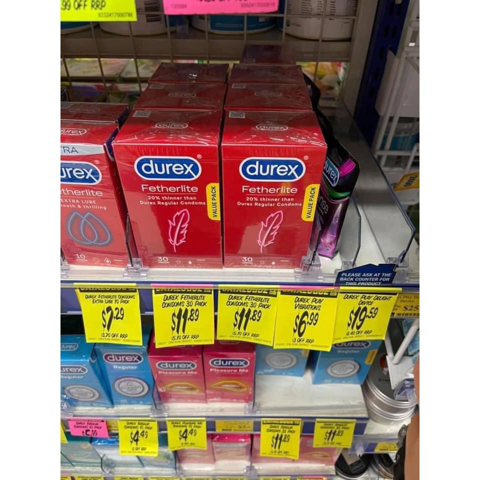 bao cao su DUREX ÚC