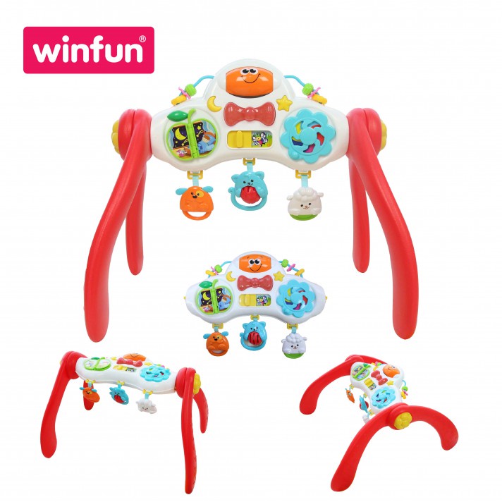 Kệ chữ A kết hợp bàn tập ngồi, tập đứng 3 giai đoạn cho bé Winfun 0822