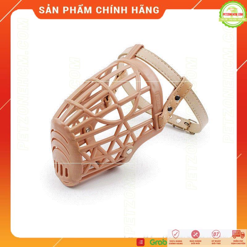 Rọ mỗm cho chó  FREESHIP Khớp Rọ mỗm nhựa chống cắn chó 8 size