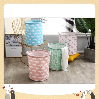 Giỏ đựng đồ chơi, quần áo đa năng gấp gọn phong cách Châu Âu