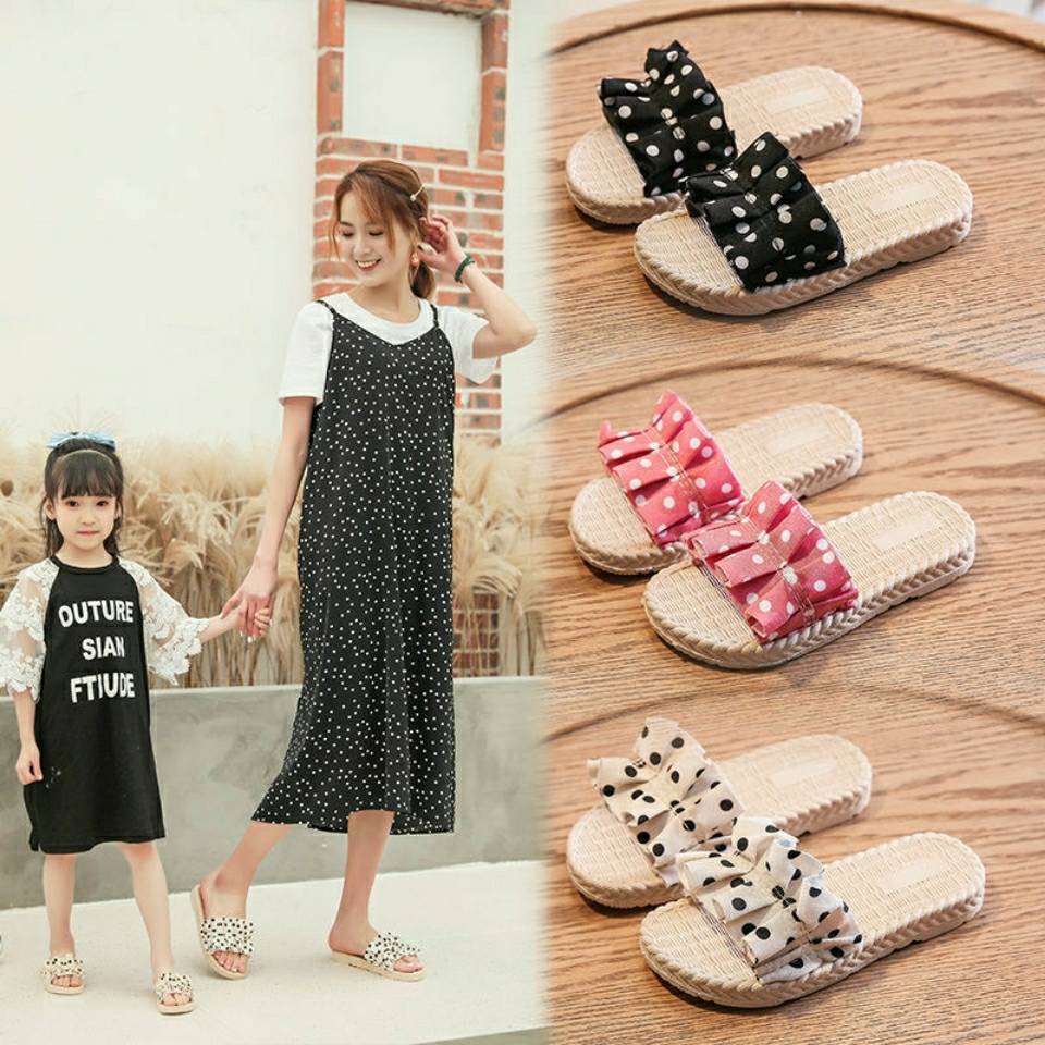 Dép Đi Trong Nhà Phong Cách Mới Cho Mẹ Và Bé Gái