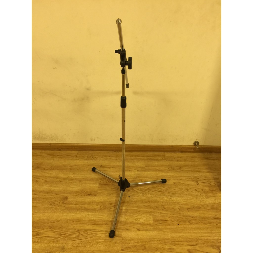 Chân micro Lazer MFS-004 màu bạc sản xuất Đài Loan