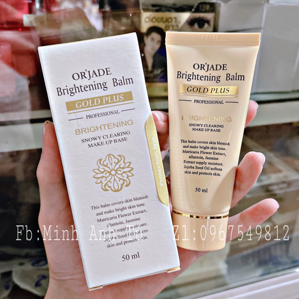 Kem Nền Orijade Thần Thánh Chuyên Dụng Cho Da Khô Che Phủ Hoàn Hảo
