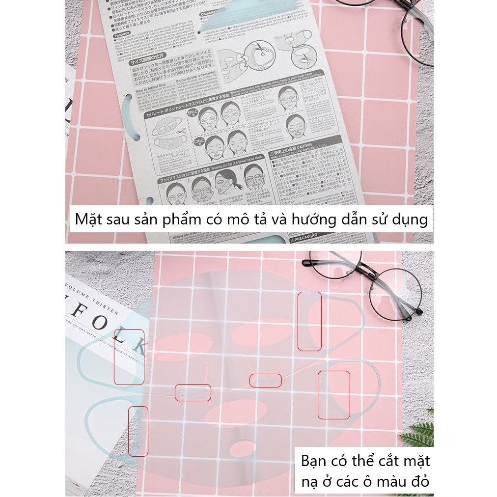 Mặt Nạ Silicon 2 Way DAISO Japan Tăng Khả Năng Hấp Thụ Dưỡng Chất Của Mặt Nạ Giấy