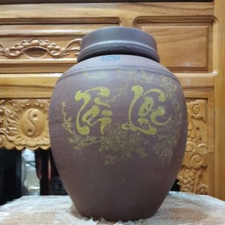 Hũ đựng rượu đất đỏ bát tràng đựng 5 lít
