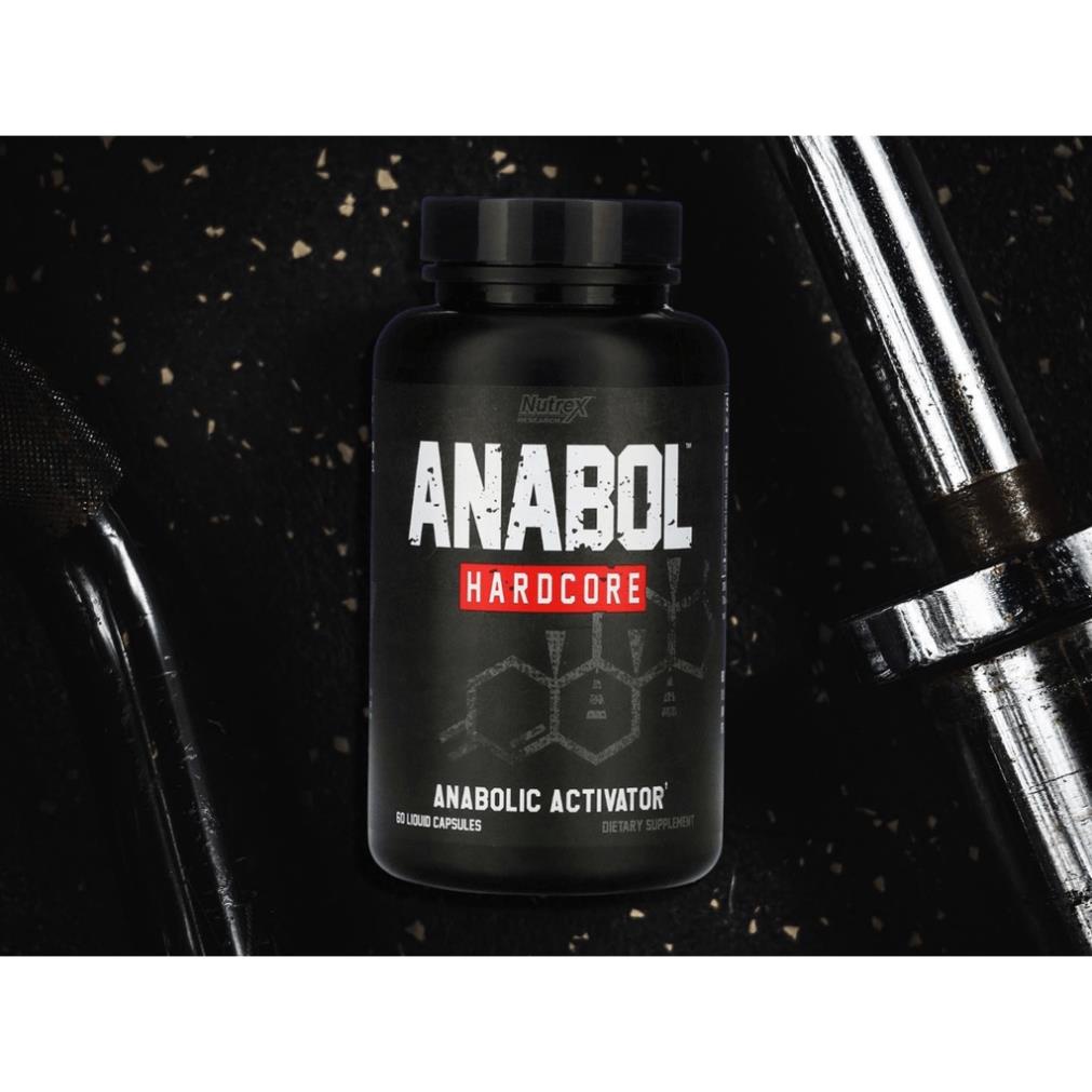 Anabol Hardcore Giúp Tổng Hợp Cơ Bắp Hỗ Trợ Phát Triển Cơ Bắp Nutrex Anabol Hardcore 60 Viên