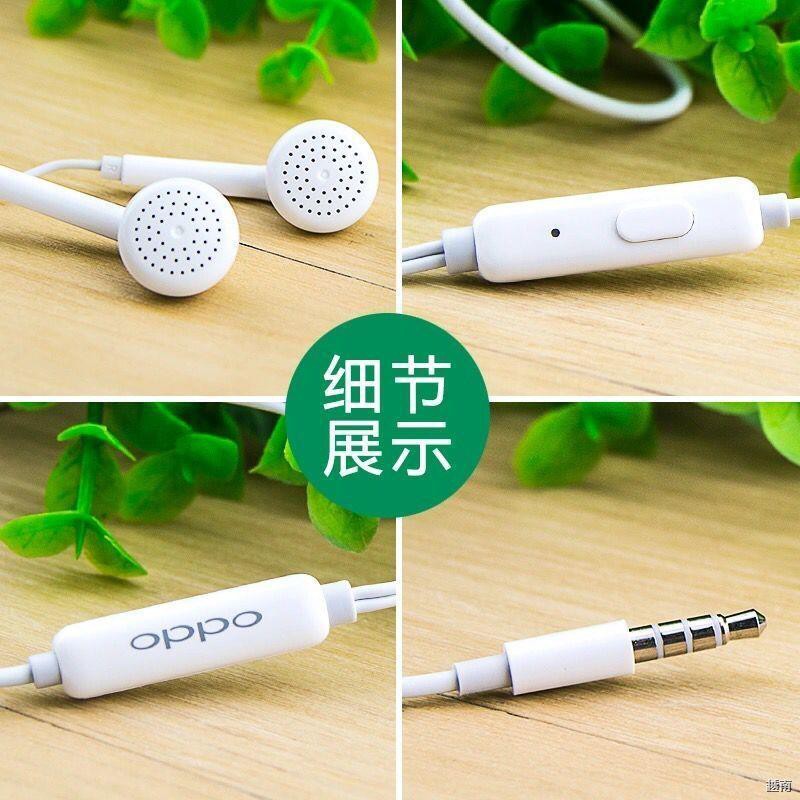 ✢tai nghe OPPO chính hãng r9s r11 r15 nút có dây a7 a9 r17 Android phổ thông