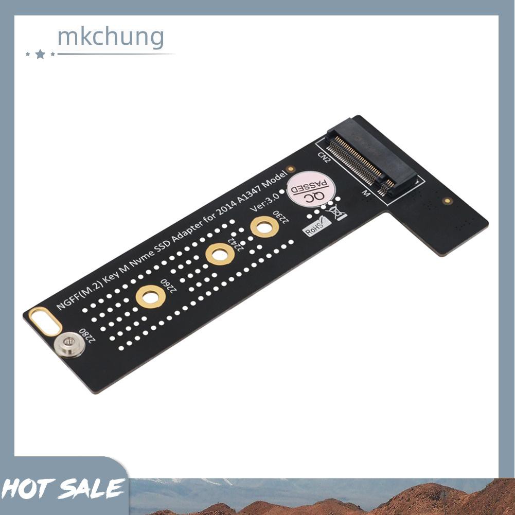 Mạch Chuyển Đổi M.2 Ngff Nvme M-Key Ssd Cho Macbook Mini A1347 Mẫu 2014