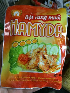 3 gói Bột rang muối Gà vịt tôm.... 45gr