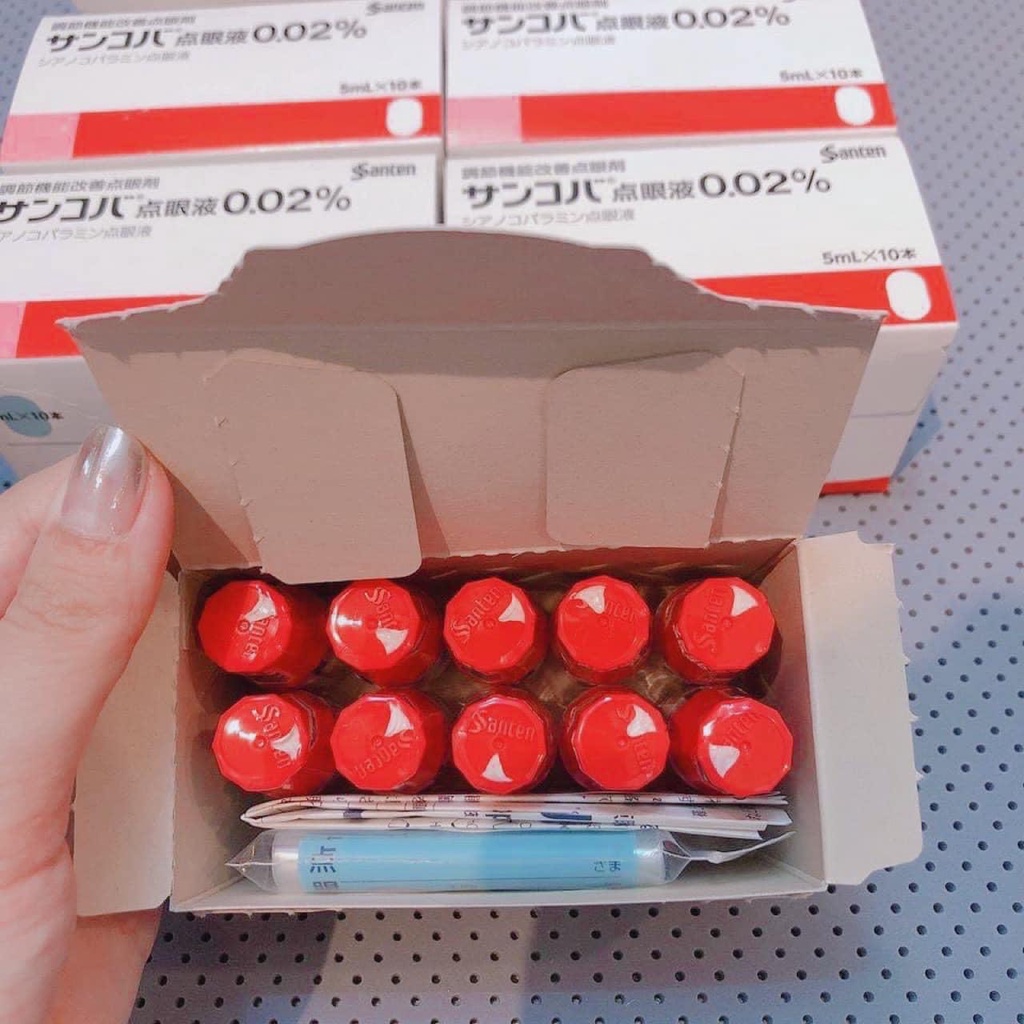 Nhỏ mắt cận thị Sancoba Nhật Bản 5ml