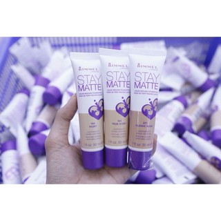 Kem nền Rimmel Stay Matte Liquid Mousse Foundation