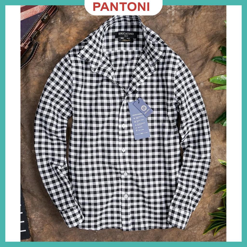 Áo sơ mi nam dài tay gấp hộp Kẻ Ca Rô Vuông cao cấp , chất vải cotton mịn phong cách công sở(SMKV) | BigBuy360 - bigbuy360.vn