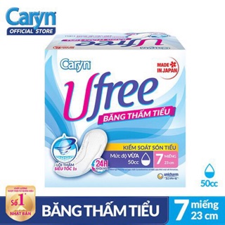 Băng thấm tiểu Caryn Ufree 50cc