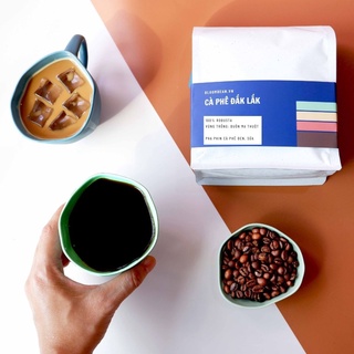 Cà phê đăk lăk - 100% robusta - giống sẻ cổ - cà phê pha phin, pha máy