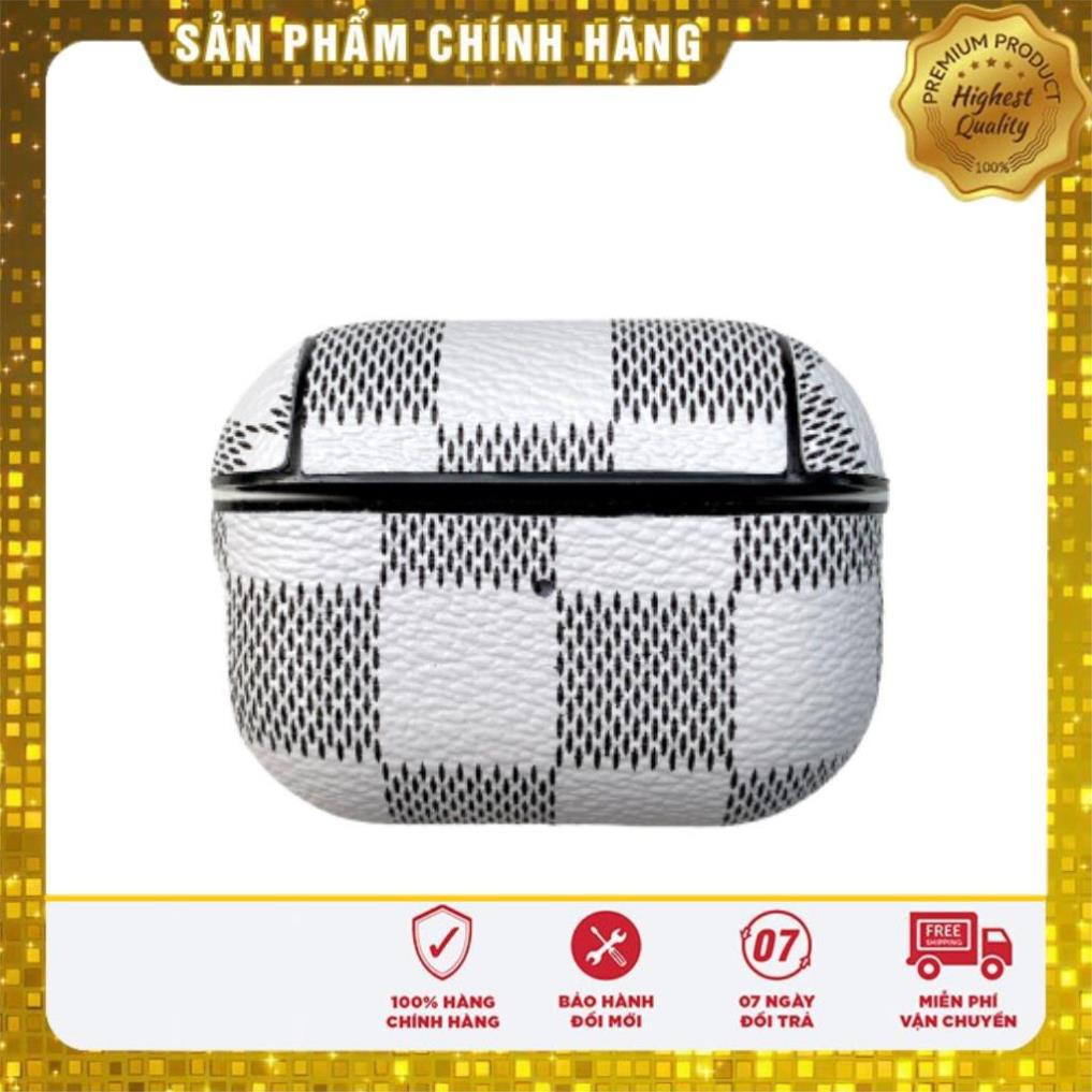 Airpods Case ⚡ Freeship ⚡ GIẢ DA SANG CHẢNH Case Tai Nghe Không Dây Airpods Pro