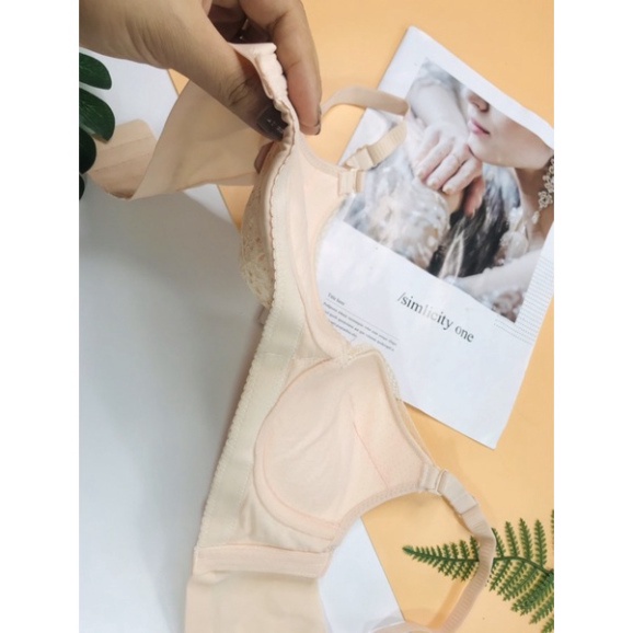 Đồ lót nữ, áo lót nữ Thái Lan không gọng đệm dày 5cm  cao cấp Anny T09 ôm sát nâng ngực mềm mại.