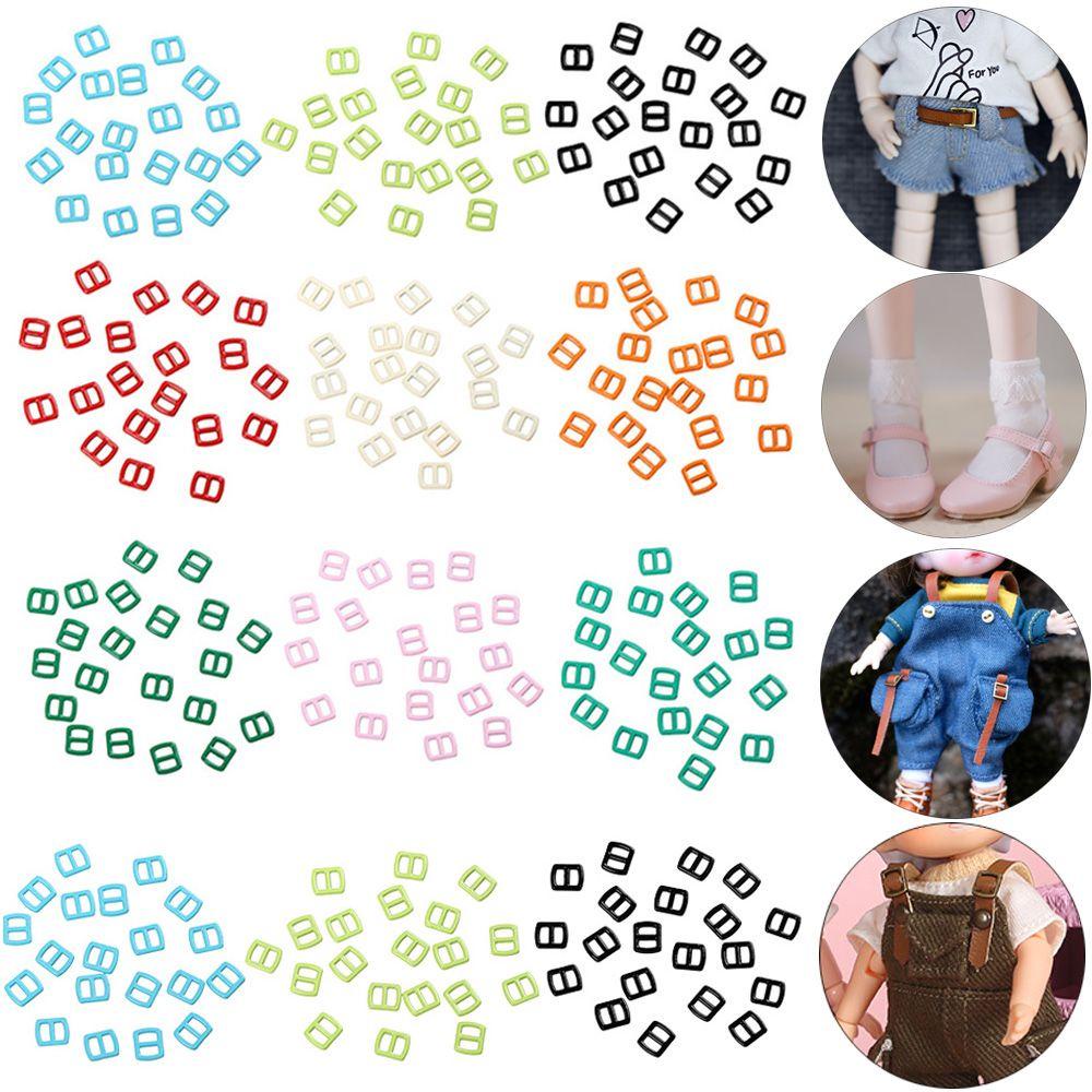 NIUYOU Set 20 / 40 Nút Bấm Mini 11 Màu Thay Thế Cho Búp Bê
