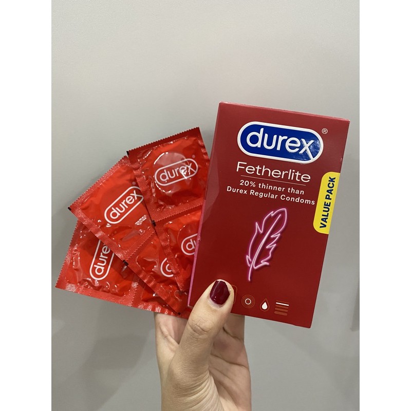 Bao cao su Durex đỏ hộp 30 cái (Úc chuẩn)
