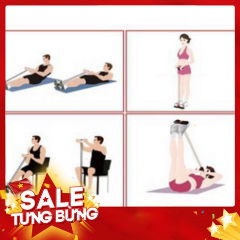 Dụng Cụ Tập Gym, Tập Cơ Bụng Tại Nhà, Kéo Tay Tummy Trimmer - VietStore