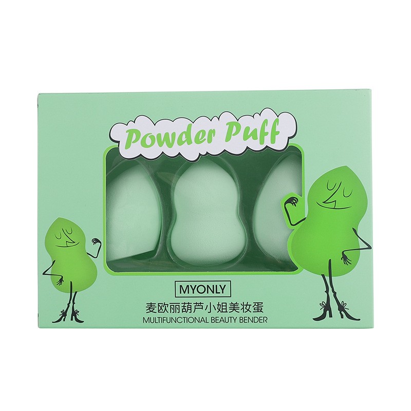 Hộp 3 bông mút tán nền Powder Puff mền mịn C332 | BigBuy360 - bigbuy360.vn