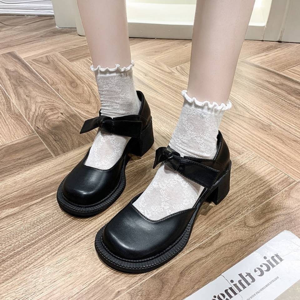 Giày cao gót Mary Jane Giày Cao Gót Thiết Kế Mới Cao Cấp Thời Trang Dành Cho Mùa Xuân Hè