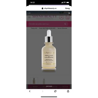 SERUM CĂNG BÓNG SHINEE