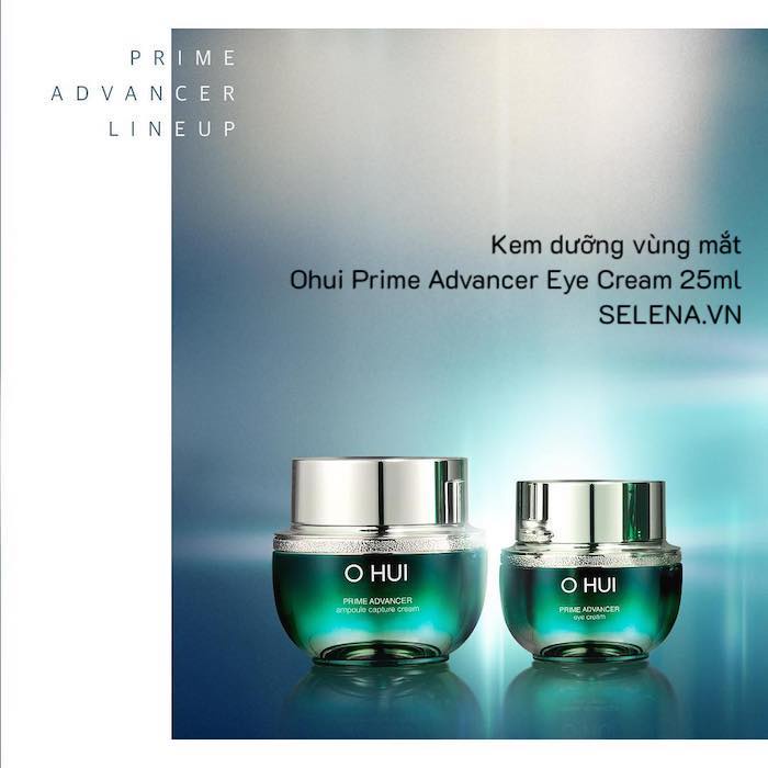 combo 10 Gói Kem Dưỡng Chống Nhăn Căng Bóng Vùng Mắt Ohui Prime 1ml