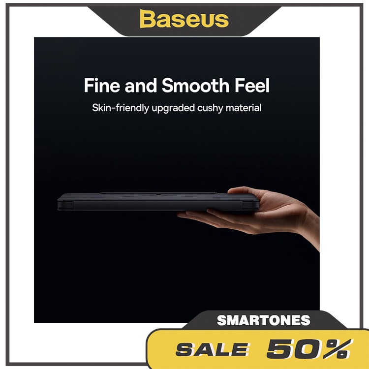 Ốp lưng bao da iPad Baseus Safattach Y-Type Magnetic Stand cho iPad Pro 11'' 12.9''   Air