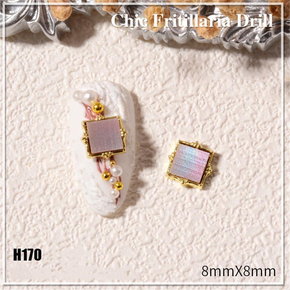 Bộ 10 Miếng Dán Trang Trí Móng Tay Nghệ Thuật|Mặt Dây Chuyền Thiết Kế Độc Đáo Thời TrangTrang Sức Vòng Cổ