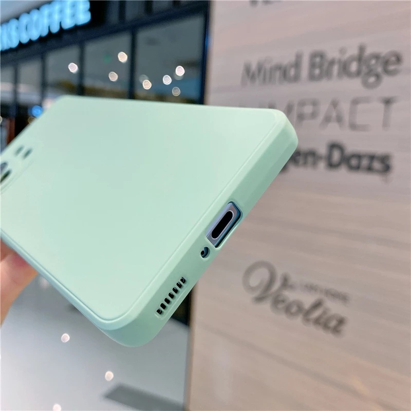 Ốp điện thoại silicone lỏng màu kẹo cho Xiaomi Mi 11 Lite Mi 11i 11X Pro