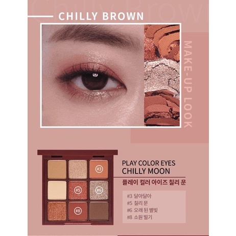 Bảng Phấn Mắt 9 ô màu Etu.de House Play Color Eyes