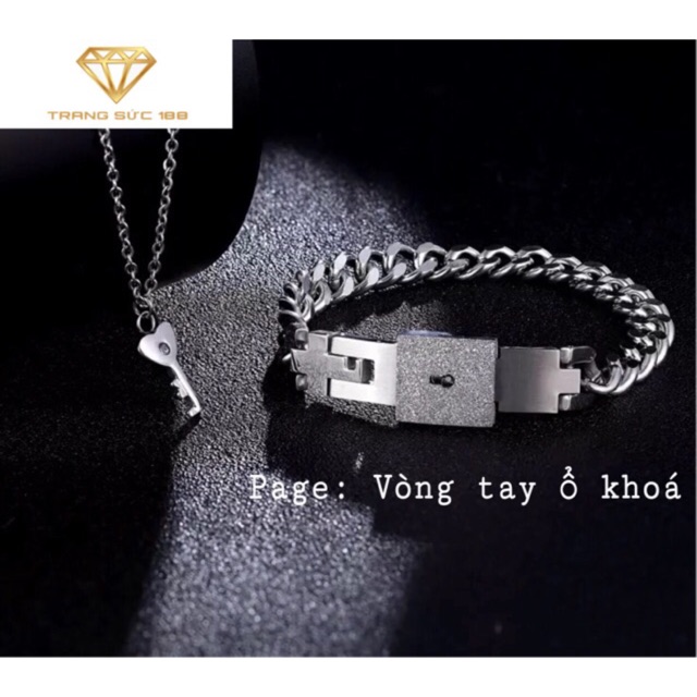 Lắc tay ổ khoá
