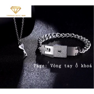 Lắc tay ổ khoá