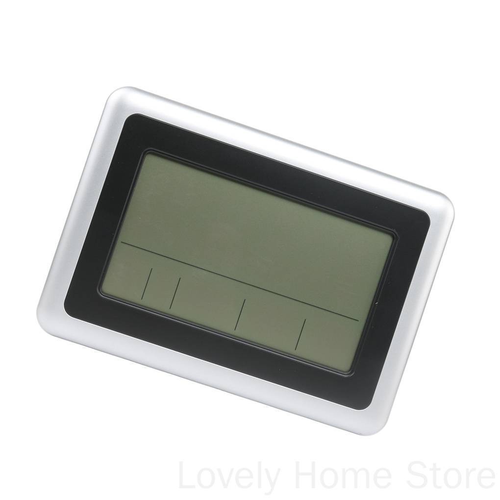 Đồng Hồ Điện Tử Để Bàn Có Màn Hình Lcd Hiển Thị Nhiệt Độ Và Nhiệt Độ