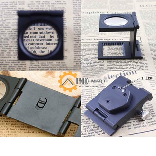 [ HOT SALE ] Kính lúp mini 10X có thước đo