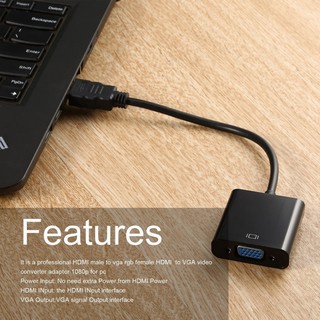 Vention Bộ Chuyển Đổi Hdmi Sang Vga 1080p 1080p Cho Xbox 360 Ps3 Ps4 Pc Laptop Tv Box hdmi cable