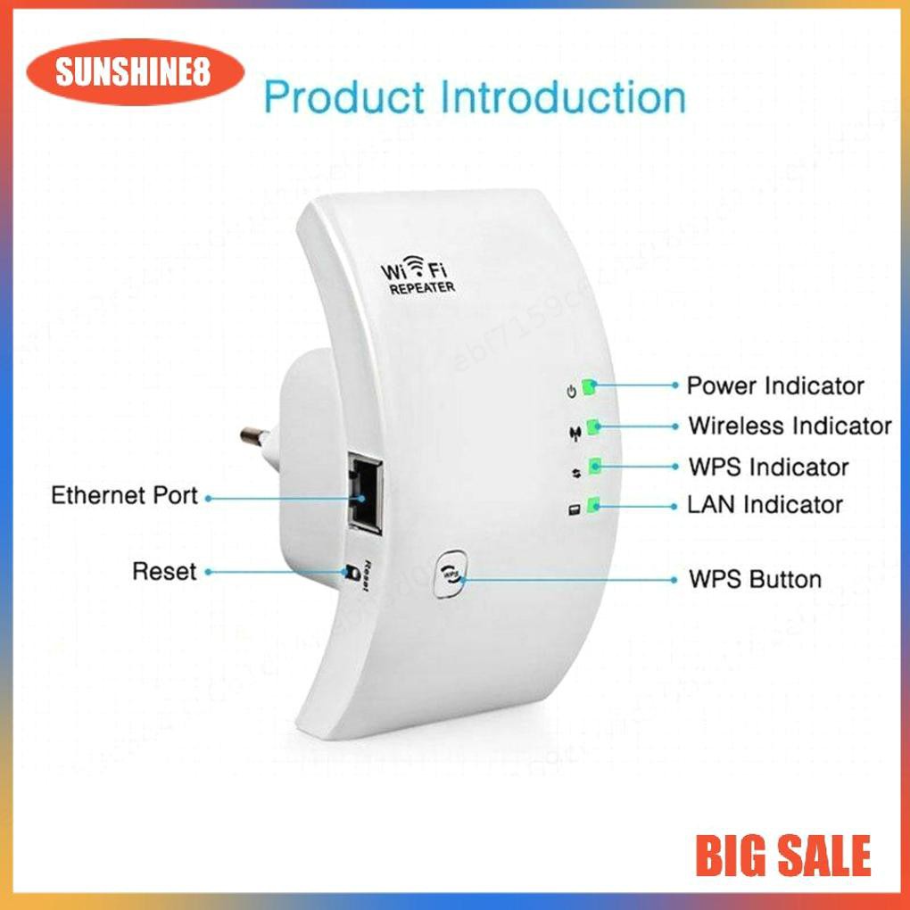 Thiết Bị Lặp Sóng Wifi Không Dây 300mbps