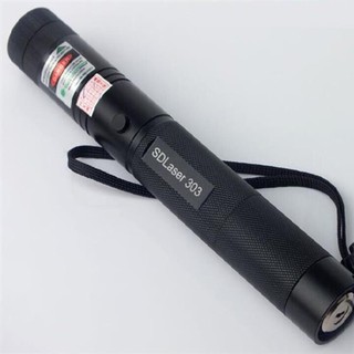 Đèn pin LASER 303 - Full box- Có sạc