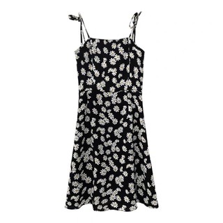 [SẴN] Váy 2 Dây Daisy Cúc Hoạ Mi Dáng Dài Có Sẵn