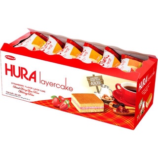 Bánh bông Lan Hura vị cốm hộp 300g(20 gói) GIAO NGẪU NHIÊN