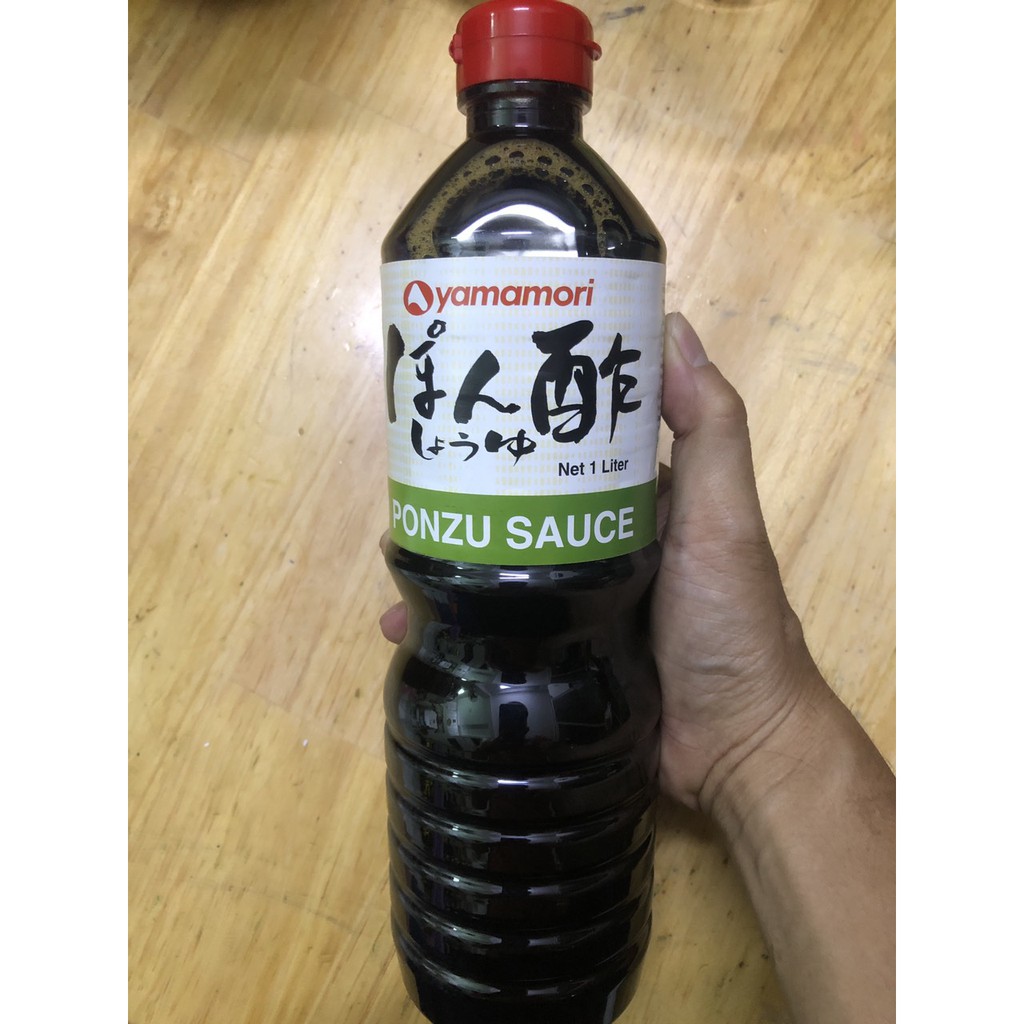 Nước xốt Ponzu Shoyu Nhật Bản - 1L (Nước xốt ăn kèm với Hào sashimi, các món Nhật)